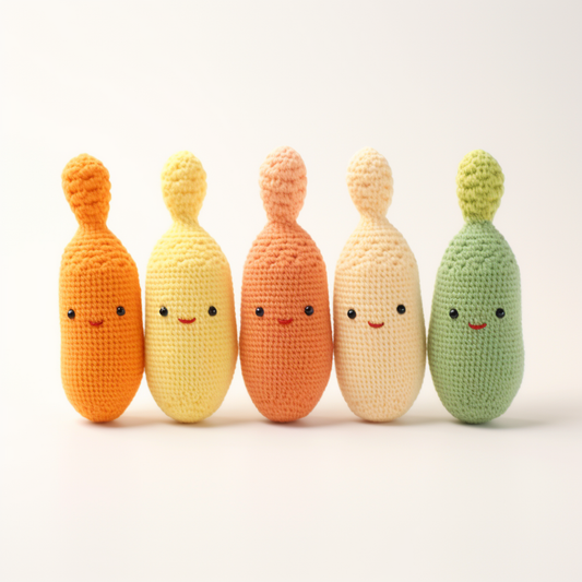 Crochet Carrot Buddy Pack