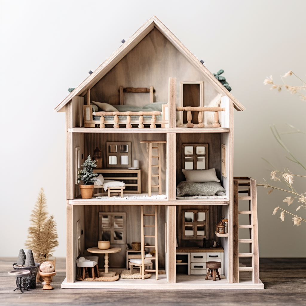 Wooden Doll House